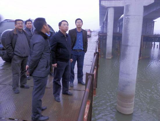 南昌市委常委、副市長(zhǎng)劉建洋蒞臨昌南大道東延工程項(xiàng)目現(xiàn)場(chǎng)檢查指導(dǎo)工作