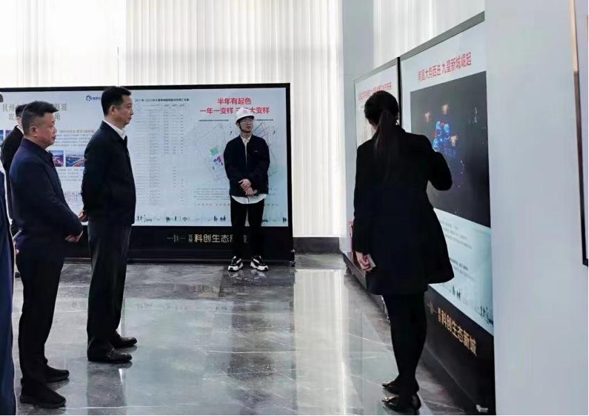 南昌市委常委、副市長(zhǎng)肖云一行調(diào)研城投科創(chuàng)生態(tài)新城項(xiàng)目